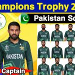 Champions Trophy 2025 Pakistan Team Squad