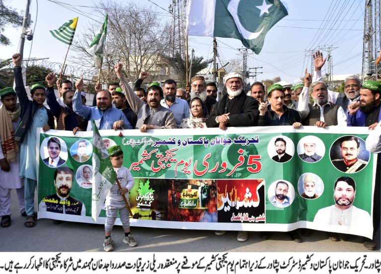 Kashmir rally by Tehreek nujawan Pakistan