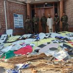 Police rated kite making factory