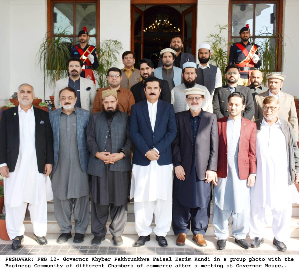 Business Community meet with KP Governor