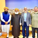 JUI leader met Hamas Leader in Qatar