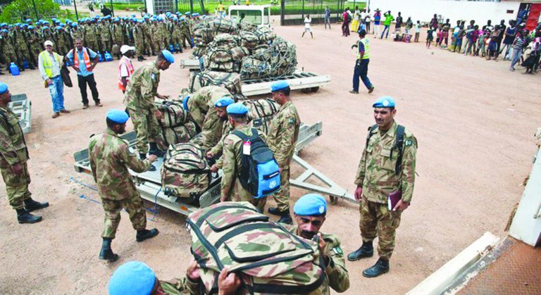 UN peacekeeping mission pakistan