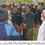 High officials visit Bannu