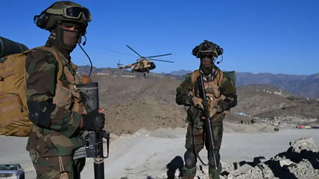 Operation at Pak Afghan border in Baluchistan