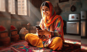Women mobile users
