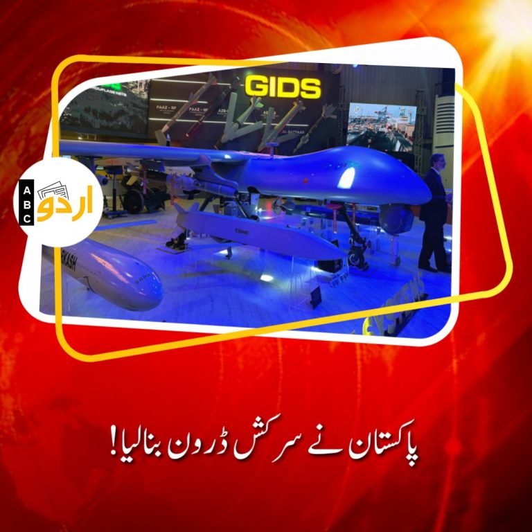 Pakistan made sarkash drones