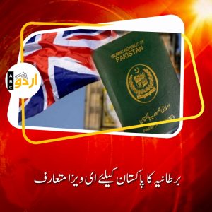 British E-Visa for Pakistan