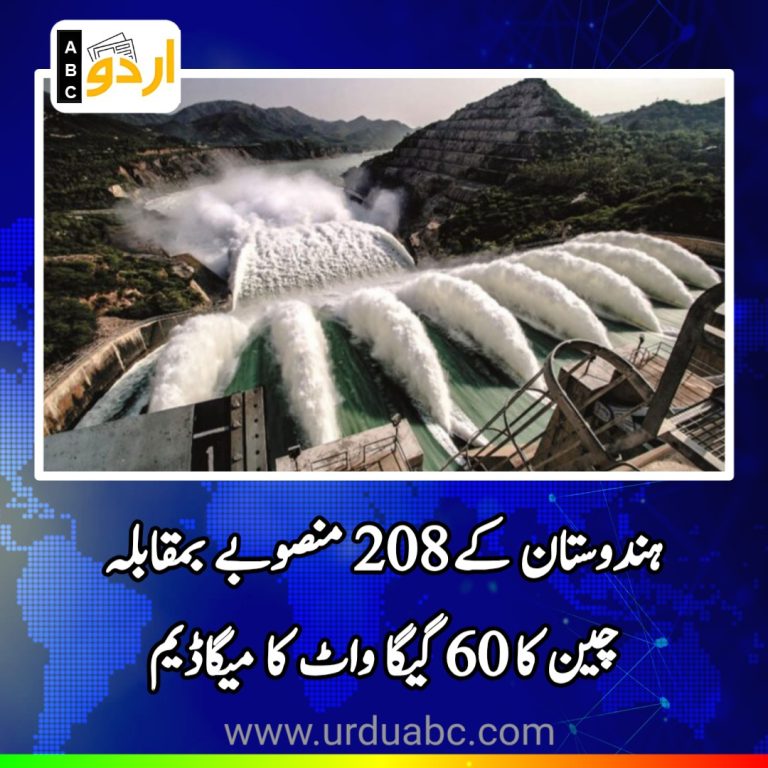 China and indian dams