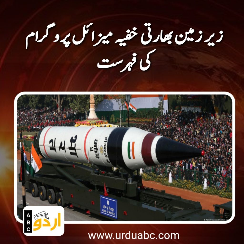 Indian underground projects