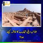 Why indus valley civilization collapse