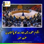 Indian attack on Pakistan in UNSC