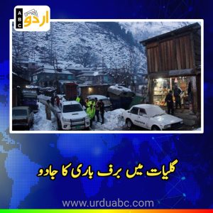 Snowfall at Galliyat