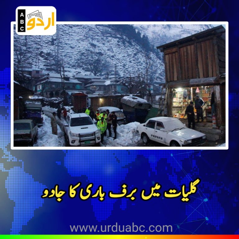 Snowfall at Galliyat