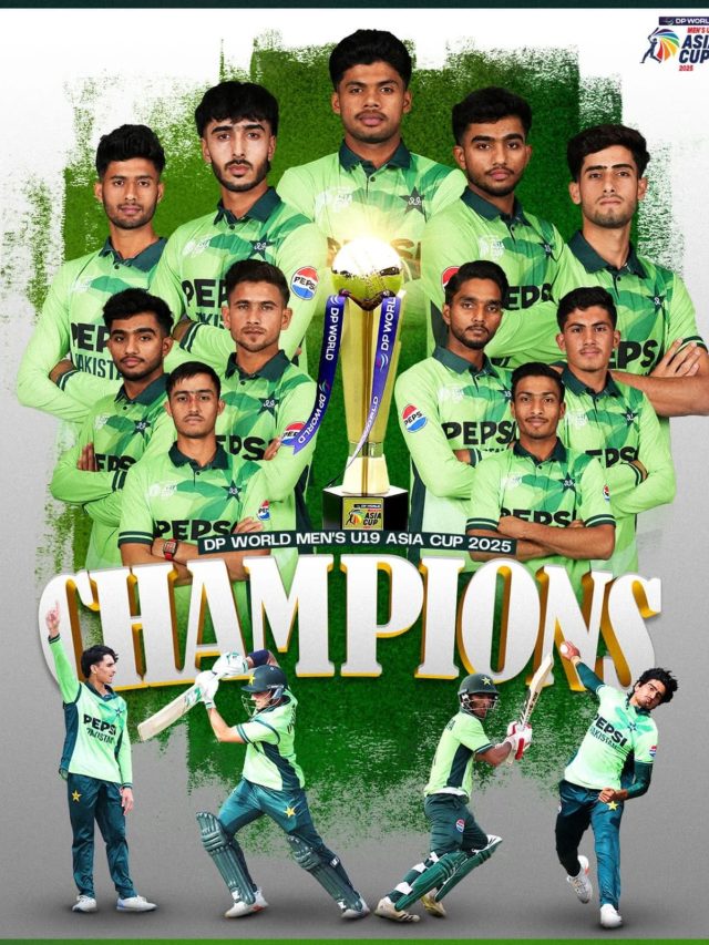 Pakistan U-19 The Asian Champion
