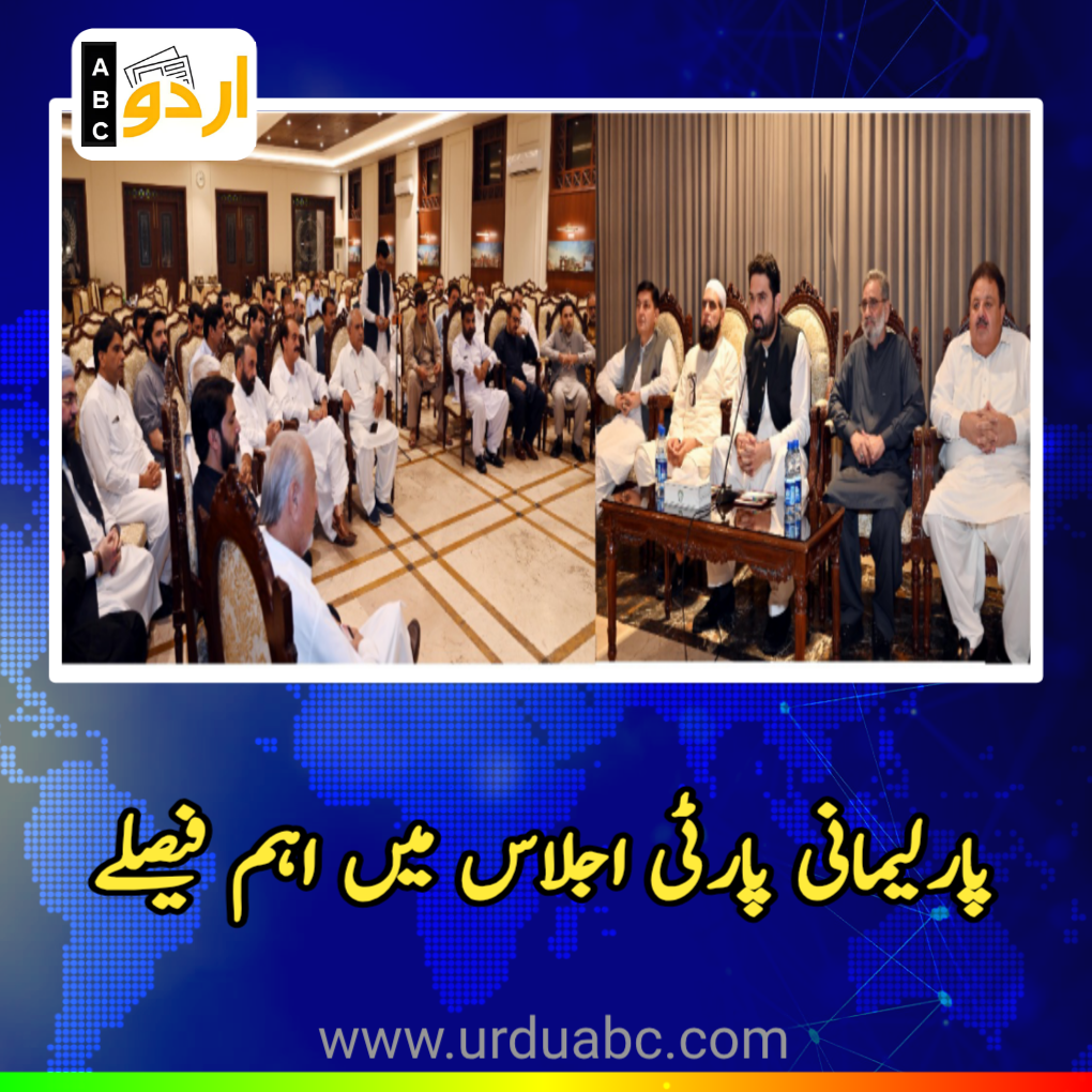 Parliamentary members meetings