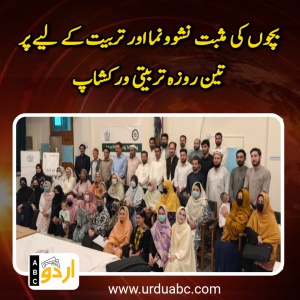 چترال میں بچوں کی مثبت نشوونما اور تربیت کے لیے ’’آرٹ آف پیرنٹنگ‘‘ پر تین روزہ تربیتی ورکشاپ کا انعقاد