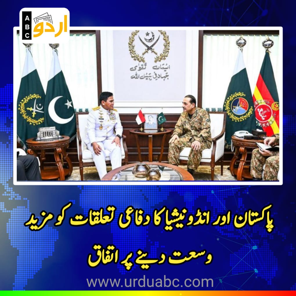 Indonsia and Pakistan defence ties