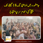 Public protest against HESCO