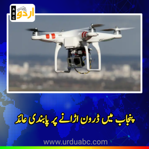 سیکیورٹی خدشات: پنجاب بھر میں کھلے مقامات پر ڈرون اڑانے پر 30 روز کے لیے پابندی عائد