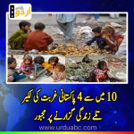 Nearly 4 in 10 Pakistanis face poverty