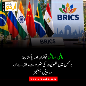 عالمی معاشی توازن اور پاکستان: برکس  میں شمولیت کی ضرورت، فائدے اور درپیش چیلنجز